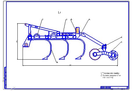 Техническое обеспечение технологии возделывания и уборки яровой пшеницымс модернизацией культиватора чизельного  КНЧ-4,2